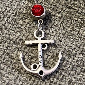 Anchor Navel Ring